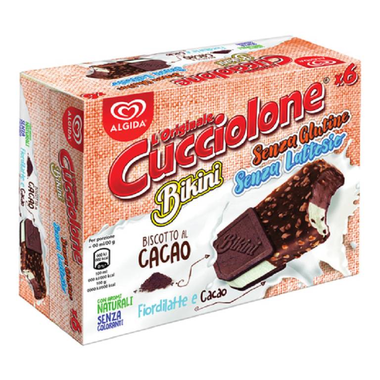 ALGIDA CUCCIOLONE BIKINI 6X50G