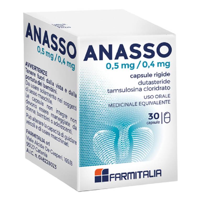 ANASSO*30CPS 0,5MG+0,4MG FL