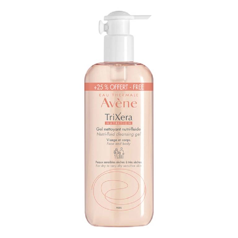 AVENE TRIXERA GEL DET 500ML