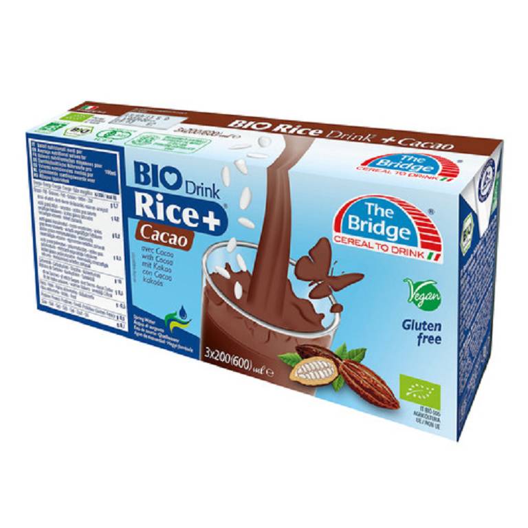 BIO RICE DRINK CHOCO 3X200ML