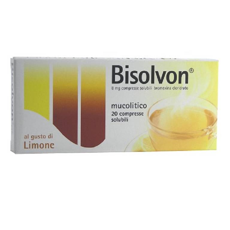 BISOLVON*BLIST 20CPR SOLUB 8MG