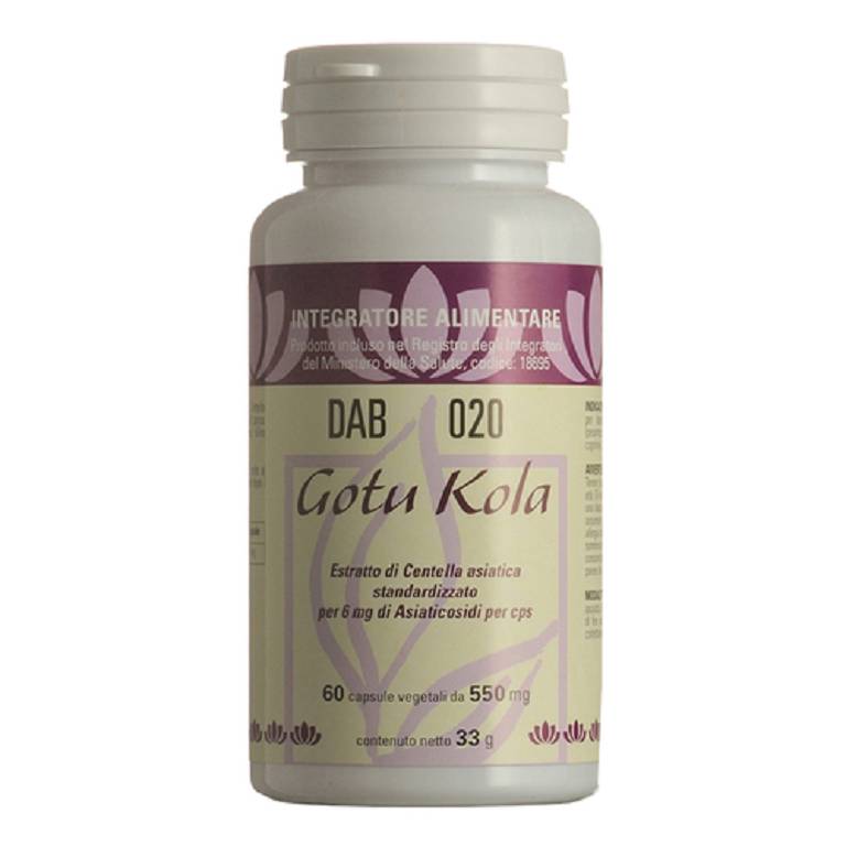 DAB 020 GOTU KOLA 60VEGECAPS