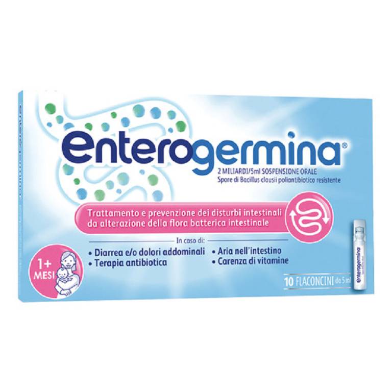 ENTEROGERMINA*OS 10FL 2MLD/5ML