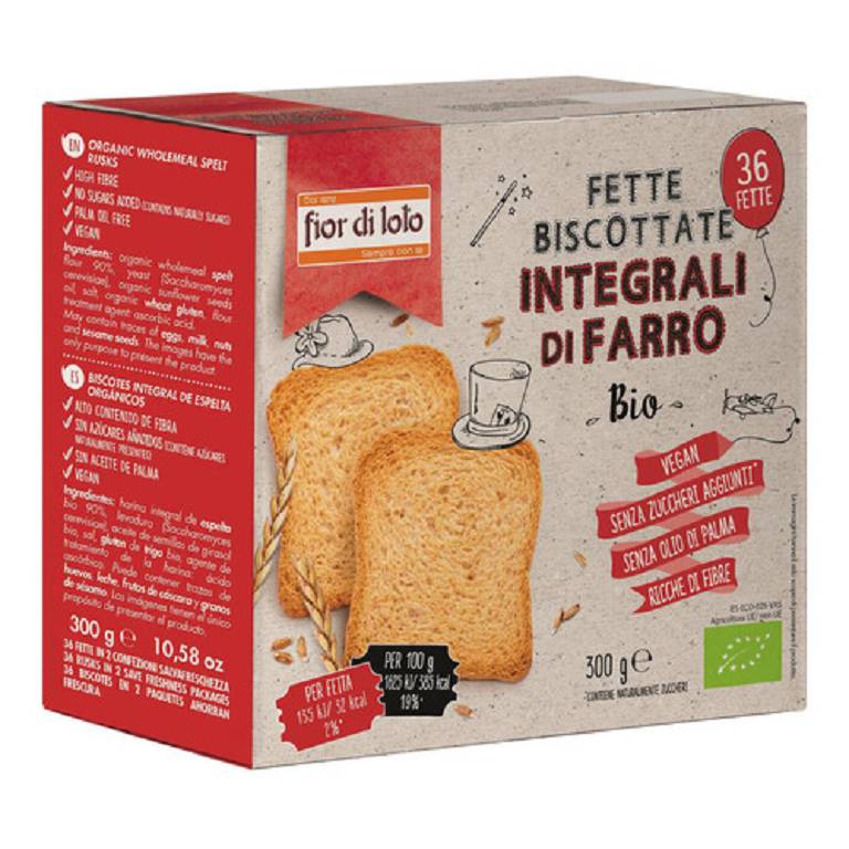 FETTE BISCOTTATE FARRO INTEG