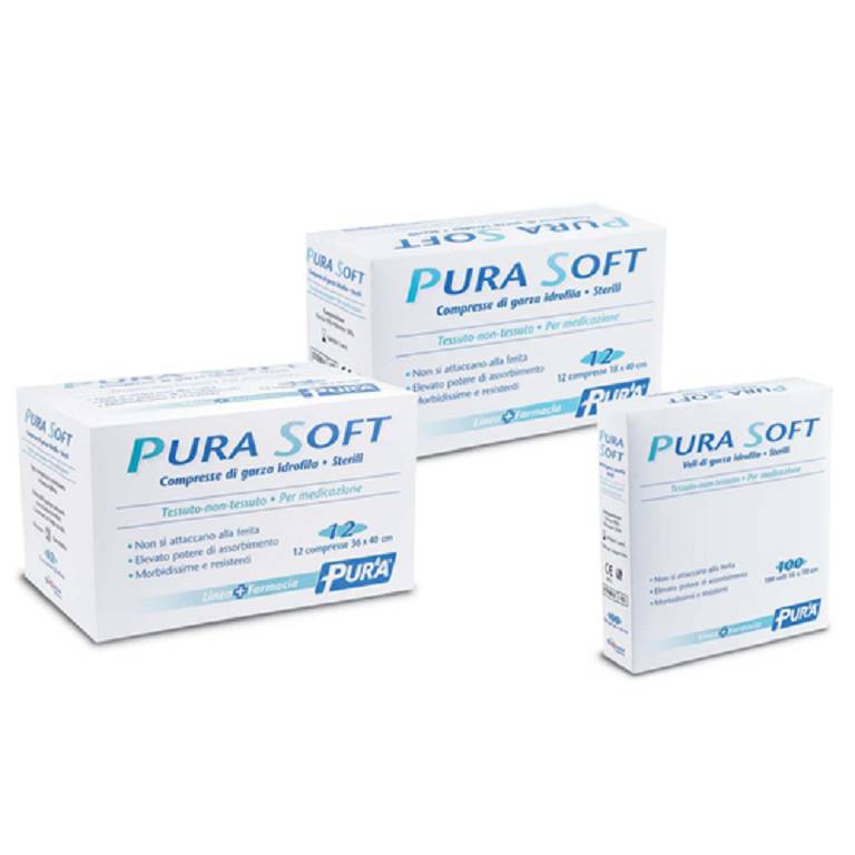 GARZA PURA SOFT 10X10CM 100PZ