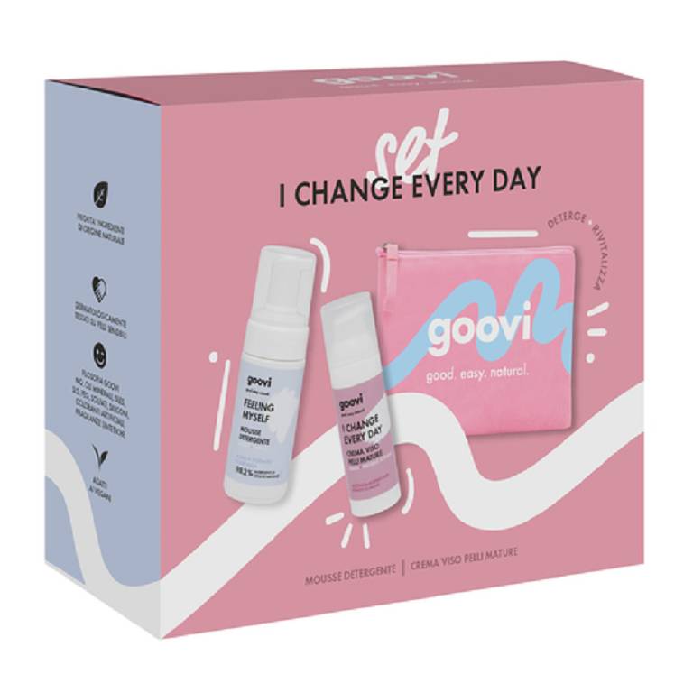 GOOVI SET CR PELLI+MOUSSE+POCH
