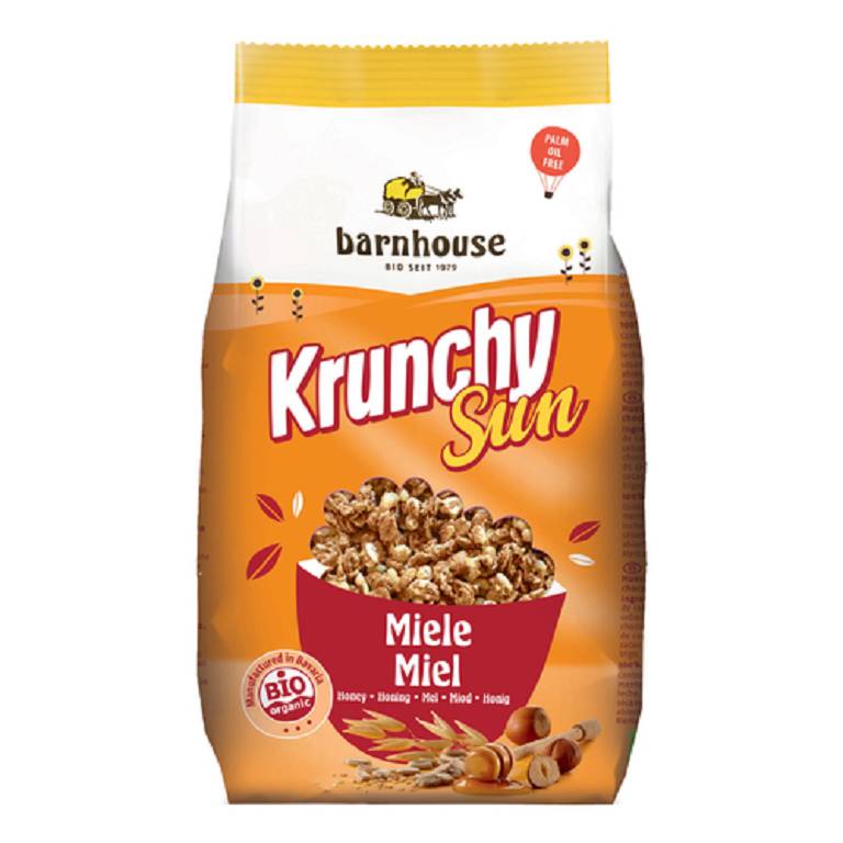 GRANOLA KRUNCHY SUN MIELE 375G