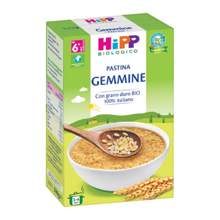 HIPP BIO PASTINA GEMMINE 320G