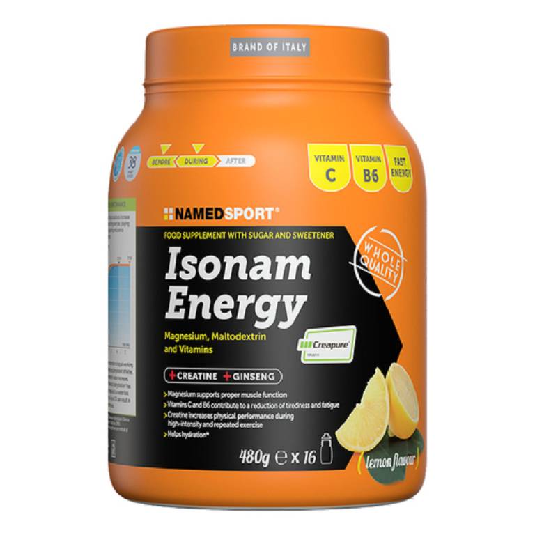 ISONAM ENERGY LEMON 480G