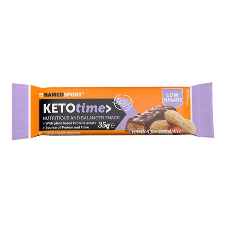 KETOTIME BAR ROASTED PEANUT35G