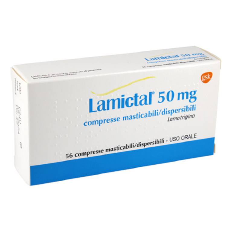 LAMICTAL*56CPR DISP 50MG