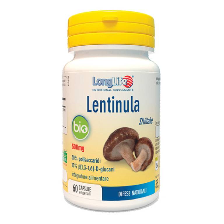 LONGLIFE LENTINULA BIO 60CPS