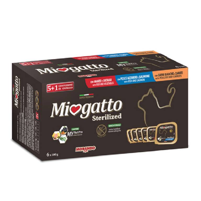 MIOGATTO MULTIPACK 5X100G+1OMA