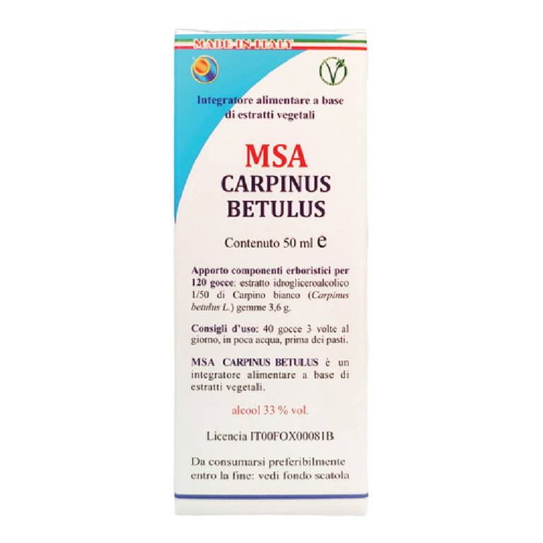 MSA CARPINUS BETULUS 50ML