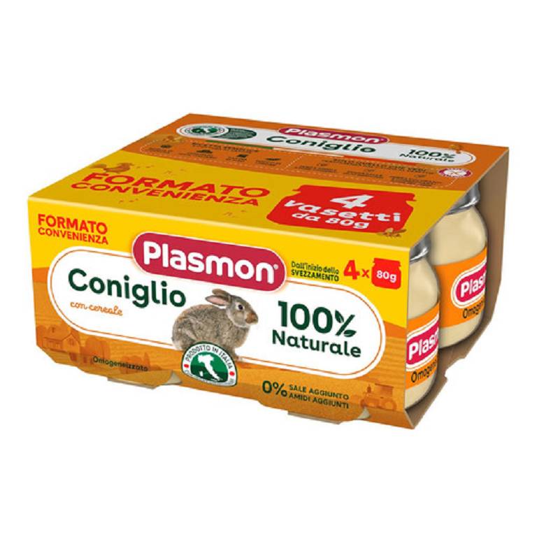 PLASMON OMOG CONIGLIO 4X80G