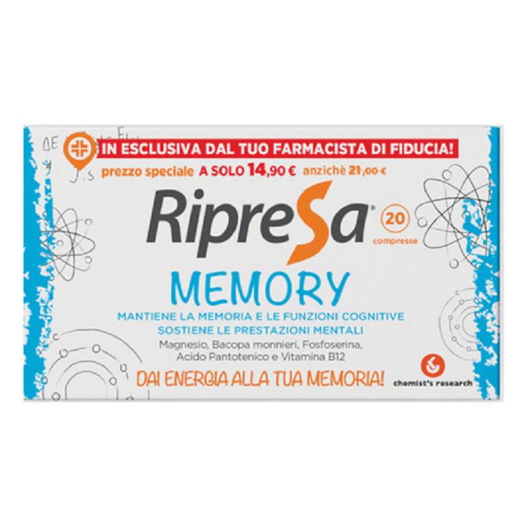 RIPRESA MEMORY 20CPR