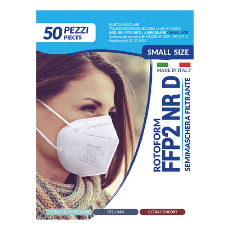 ROTOFORM FFP2 SEMIMAS BI 50PZ