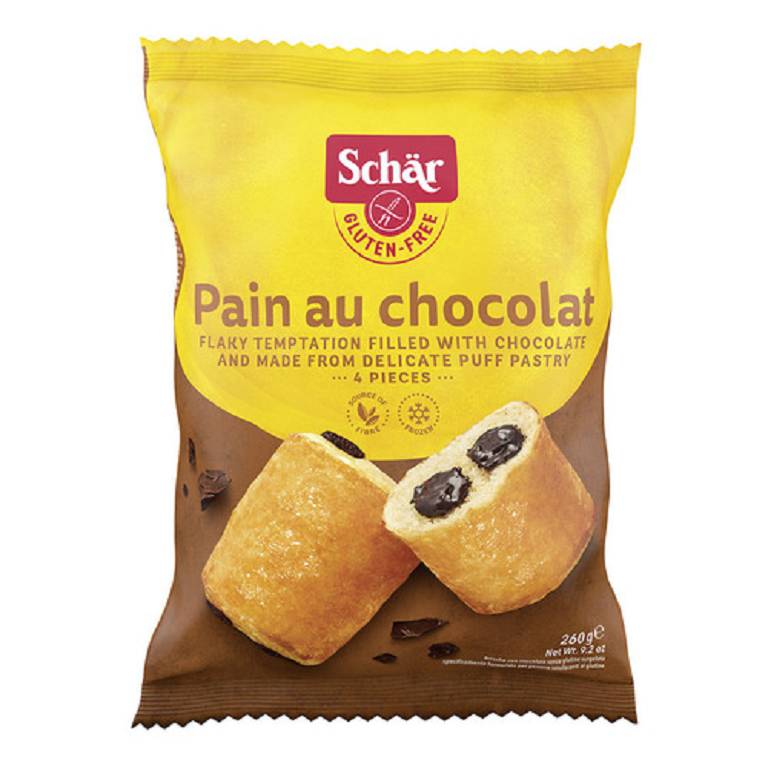 SCHAR PAIN AU CHOCOLAT 4X65G