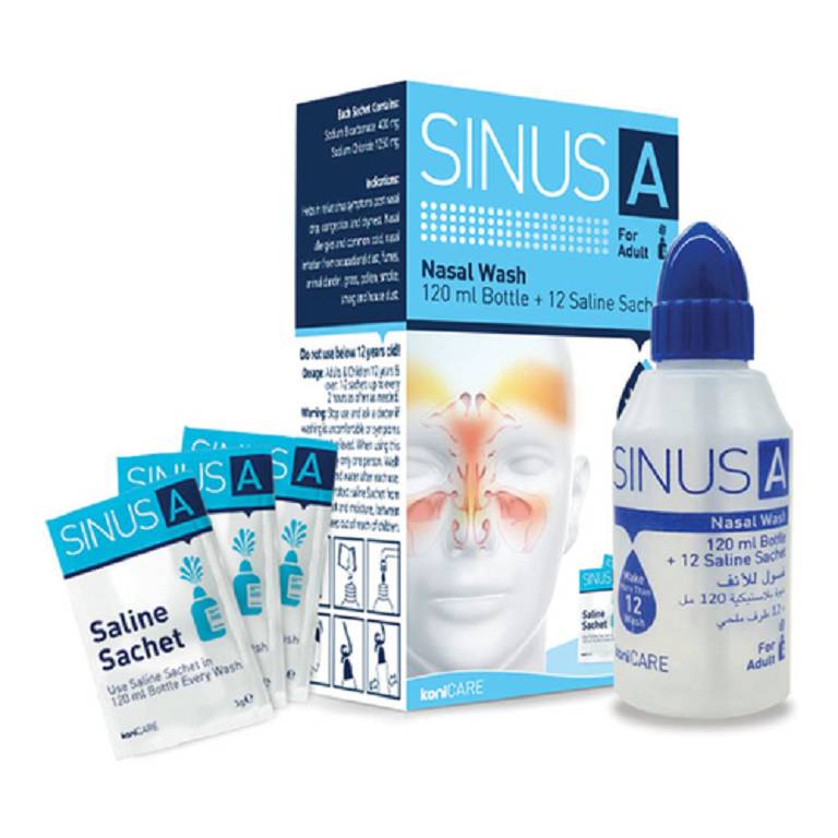 SINUS A KIT LAVAG NAS AD 120ML