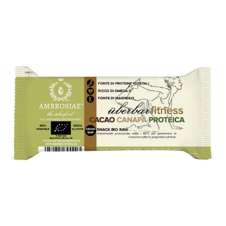 UBERBARFITNESS CACAO CANAPA35G