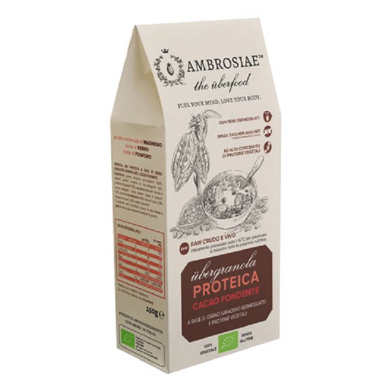 UBERGRANOLA PROTEICA CACAO250G
